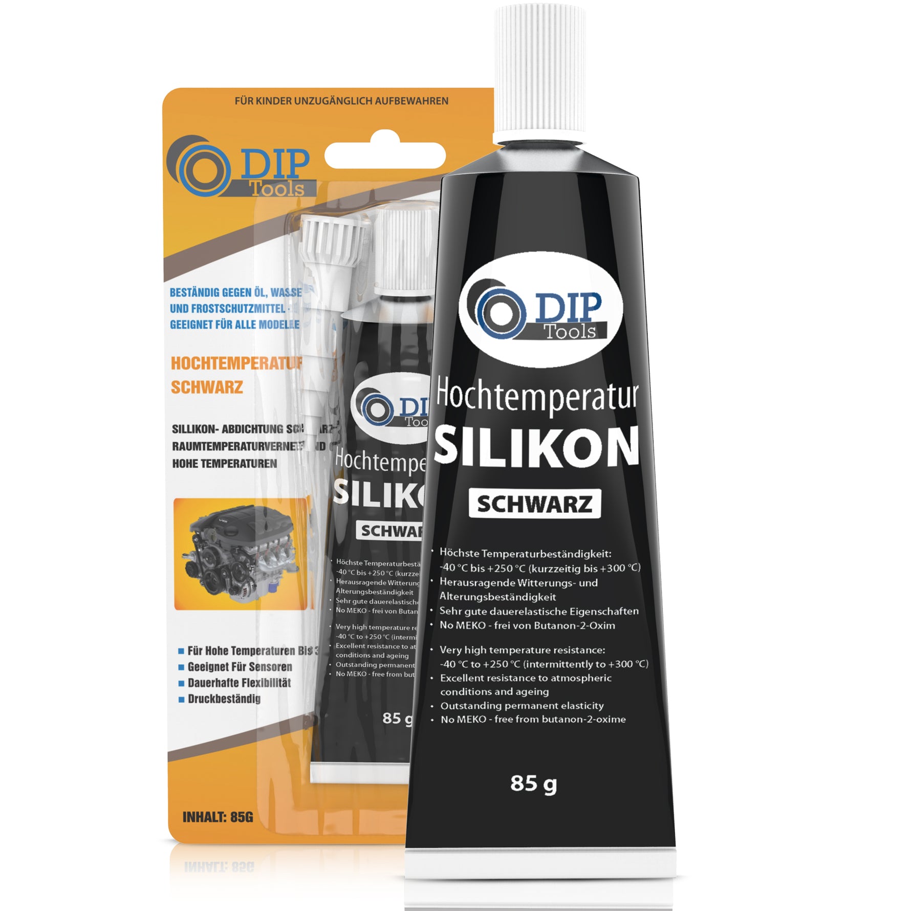 Hochtemperatur SILIKON SCHWARZ