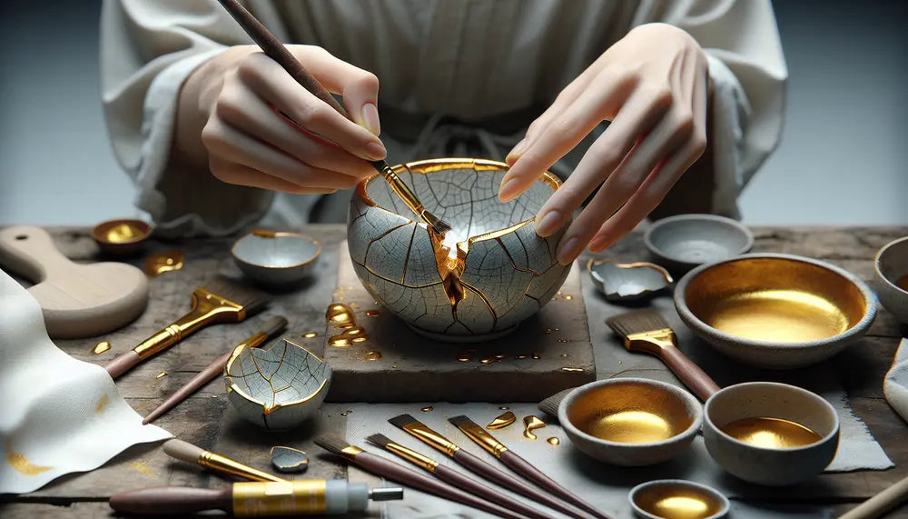 Schritt-für-Schritt Anleitung: So verwendest du Kintsugi-Kleber richti ...