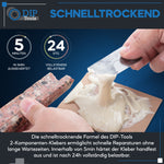 2-Komponenten PU-Schnellkleber 25g- extra stark & schnelltrocknend inkl. 3 Mischdüsen