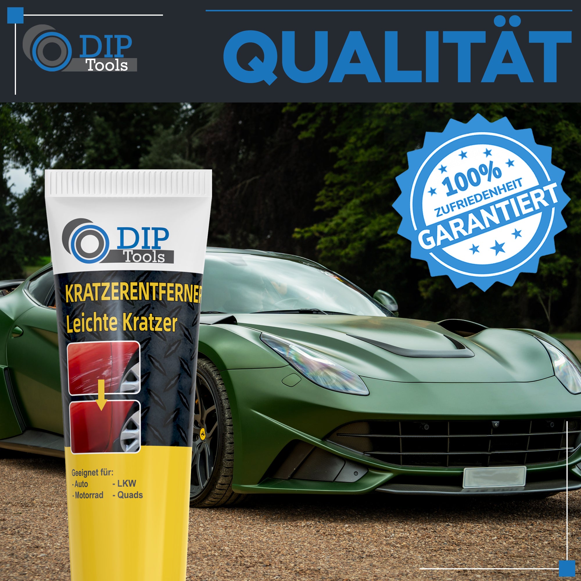 Kratzerentferner 100ml, für Metallic & 2K-Lack, Autolack Politur Reiniger - neu