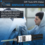 DIP-Tools GRP adhesive - extra strong, heat-resistant, waterproof